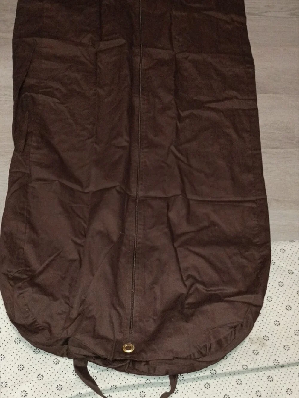 Gucci Men's Pants Cover - Dark Brown with Gold Logo